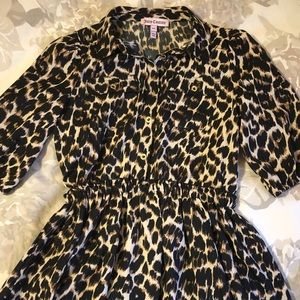 Juicy couture girl’s leopard dress